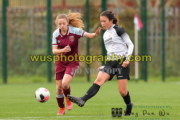 20211211-114231 West Ham United Academy Girls U16 v London Bees Academy U16