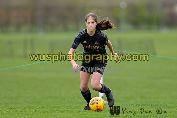 20230401-120725 Petts Wood FC Swans U14 v Arsenal FC Girls U14