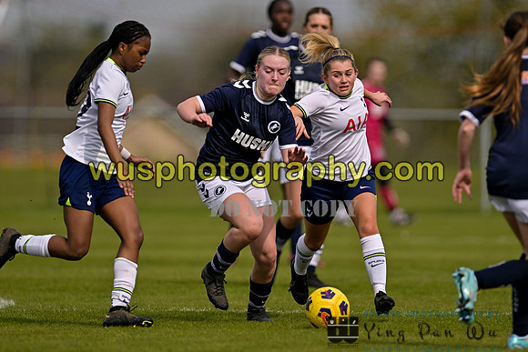 20230408-111153 Tottenham Hotspur Women FC Academy U16 v Millwall Lionesses U16