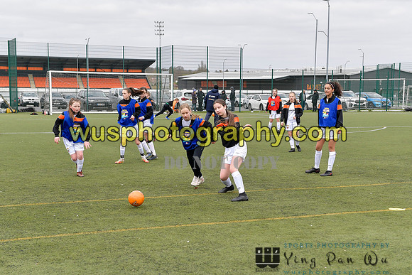 20210403-143955 London Bees Academy U14 v Millwall Lionesses Girls U14