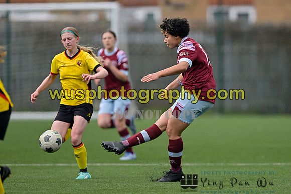 20230422-103920 West Ham United Academy Girls U16 v Watford FC Women U16
