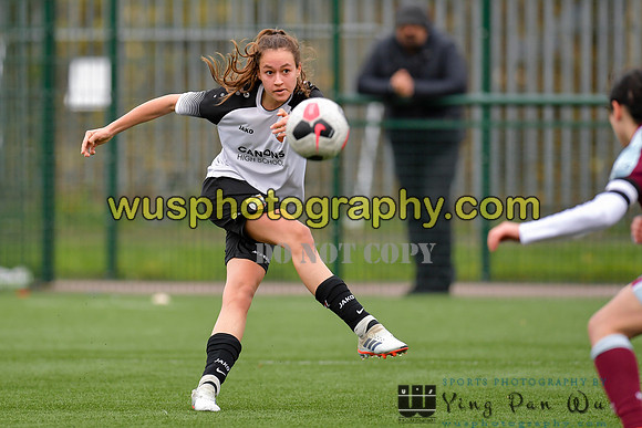 20211211-120542C West Ham United Academy Girls U16 v London Bees Academy U16