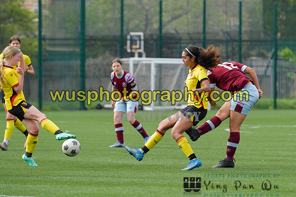 20230422-105252 West Ham United Academy Girls U16 v Watford FC Women U16