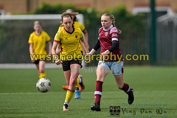 20230422-112733C West Ham United Academy Girls U16 v Watford FC Women U16