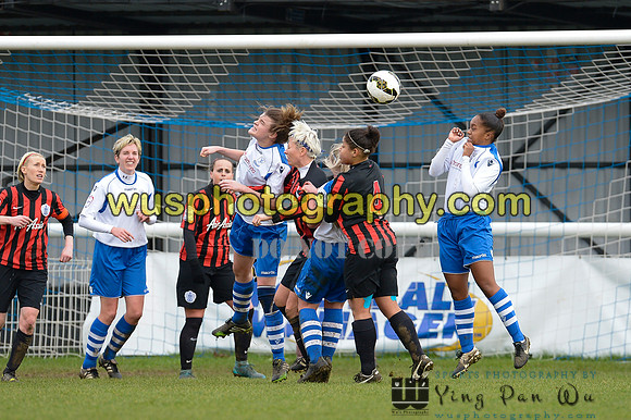 20160131-144023-2 Enfield Town FC Ladies v Queens Park Rangers Ladies