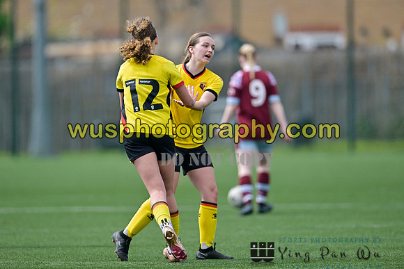 20230422-113416 West Ham United Academy Girls U16 v Watford FC Women U16