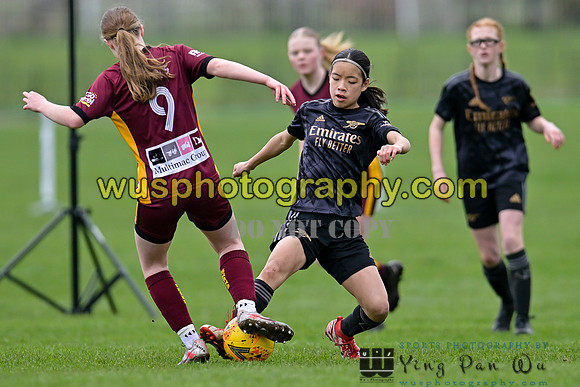 20230401-120505A Petts Wood FC Swans U14 v Arsenal FC Girls U14