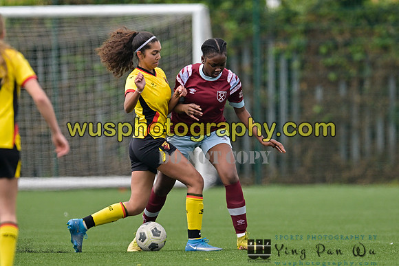 20230422-104004 West Ham United Academy Girls U16 v Watford FC Women U16