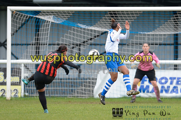 20160131-143256-3 Enfield Town FC Ladies v Queens Park Rangers Ladies