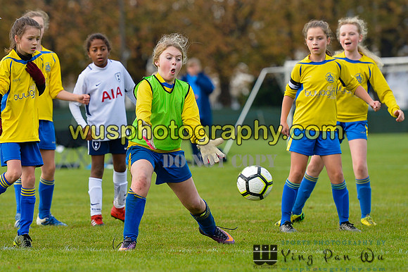 20171028-104348 Tottenham Hotspur Girls U11 v St Albans City Youth Girls U11 South