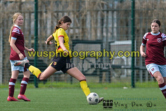 20230422-105405 West Ham United Academy Girls U16 v Watford FC Women U16