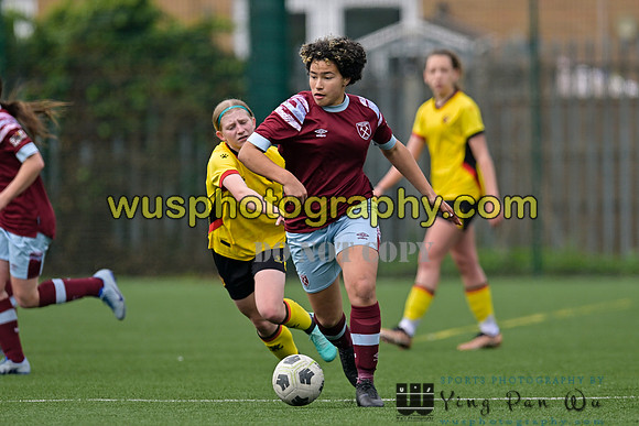 20230422-103918 West Ham United Academy Girls U16 v Watford FC Women U16