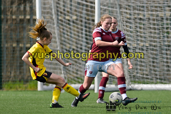 20230422-110209 West Ham United Academy Girls U16 v Watford FC Women U16