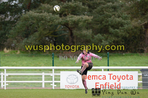 20160131-142732-3 Enfield Town FC Ladies v Queens Park Rangers Ladies