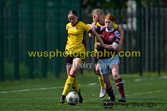 20230422-114216 West Ham United Academy Girls U16 v Watford FC Women U16