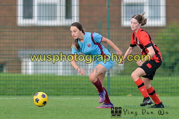 20221022-153204 West Ham United Performance Girls U15 v PLYR Baypoint CF Girls U15
