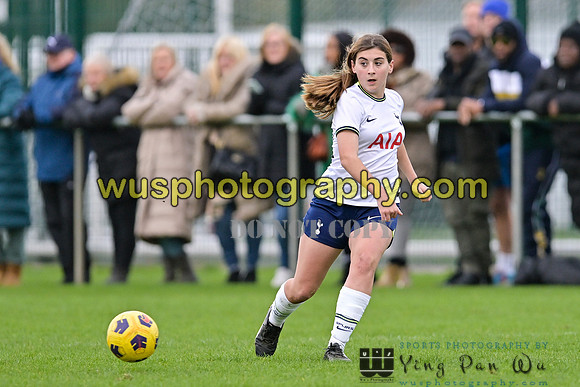 20221119-113605B Tottenham Hotspur Women FC Academy U15 v West Ham United Academy Girls U15