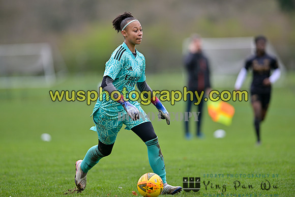 20230401-120624 Petts Wood FC Swans U14 v Arsenal FC Girls U14