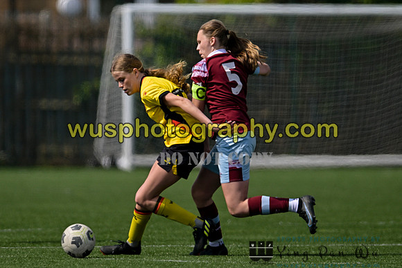 20230422-115031 West Ham United Academy Girls U16 v Watford FC Women U16