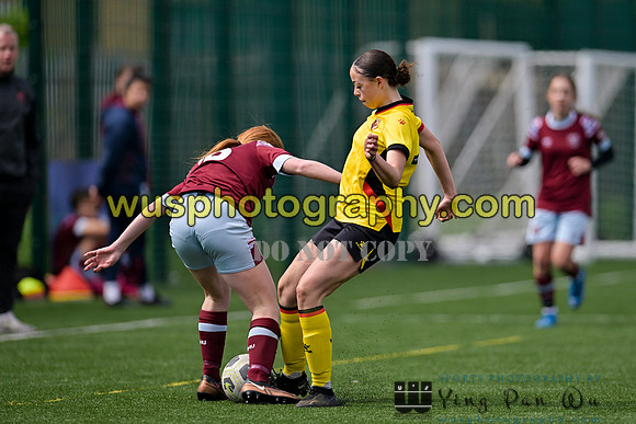20230422-113925A West Ham United Academy Girls U16 v Watford FC Women U16
