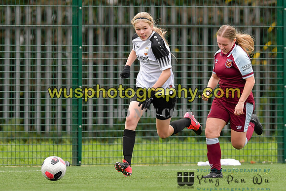 20211211-115217B West Ham United Academy Girls U16 v London Bees Academy U16