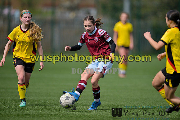 20230422-110932 West Ham United Academy Girls U16 v Watford FC Women U16