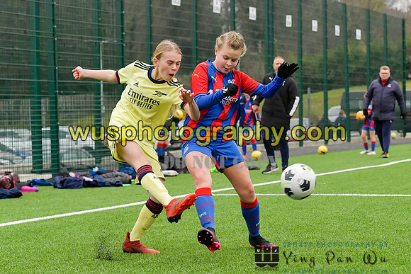 20220122-143201A Crystal Palace FC Girls U12 v Arsenal FC Girls U12