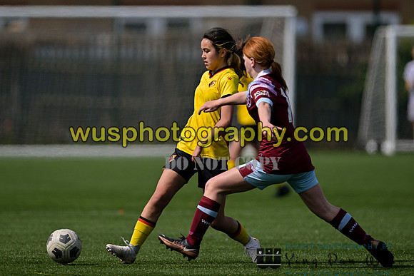 20230422-115803 West Ham United Academy Girls U16 v Watford FC Women U16