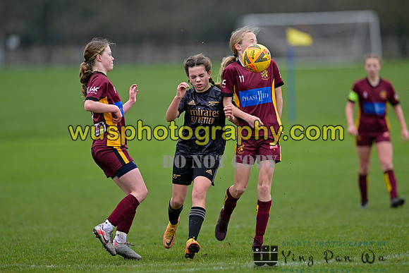 20230401-121745 Petts Wood FC Swans U14 v Arsenal FC Girls U14