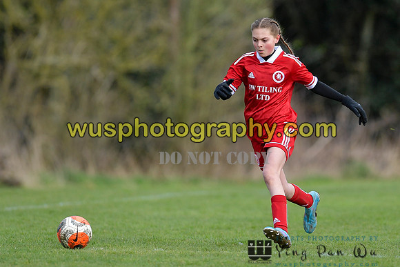 20220312-120718A Watford Ladies FC U14 Warriors v Welling United Girls U14