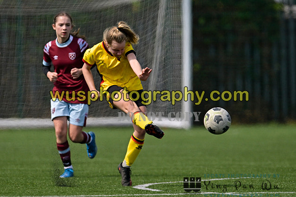 20230422-120612 West Ham United Academy Girls U16 v Watford FC Women U16