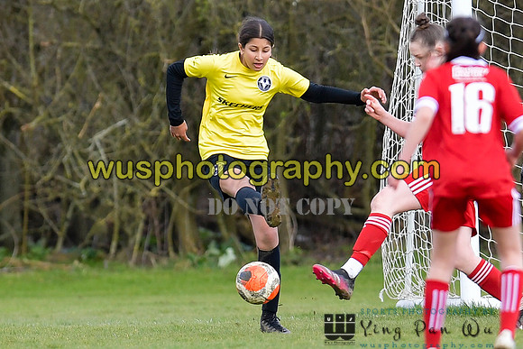 20220312-125541 Watford Ladies FC U14 Warriors v Welling United Girls U14
