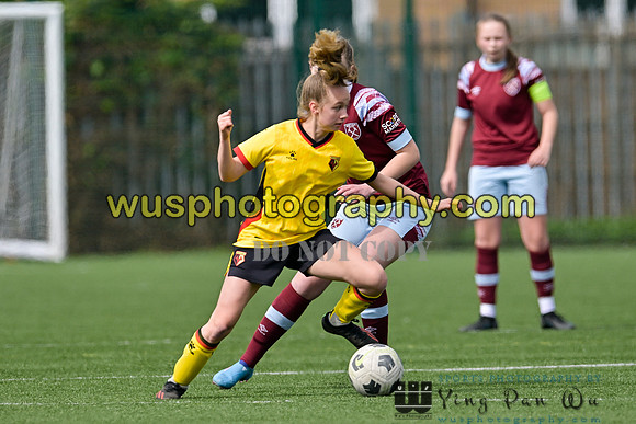 20230422-110527 West Ham United Academy Girls U16 v Watford FC Women U16