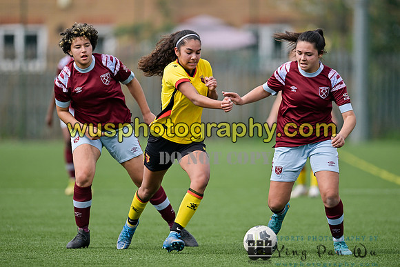 20230422-105224 West Ham United Academy Girls U16 v Watford FC Women U16