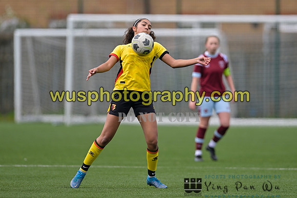 20230422-103925 West Ham United Academy Girls U16 v Watford FC Women U16