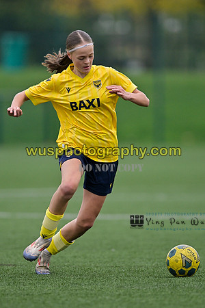 20241109-104321 West Ham United Performance Claret Girls U14 v Oxford United Girls U14
