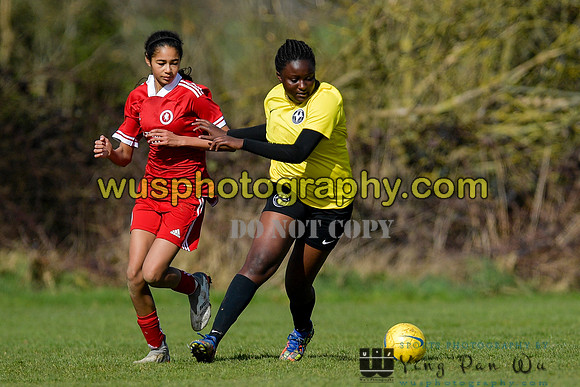 20220312-130556 Watford Ladies FC U14 Warriors v Welling United Girls U14