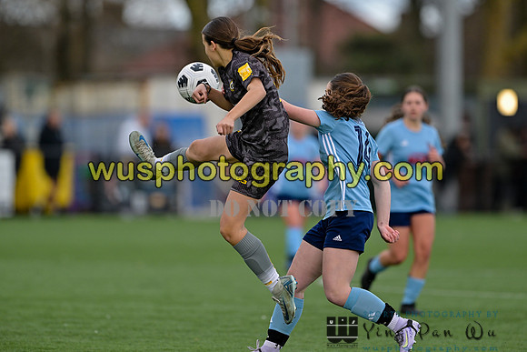 20250316-155949 Cray Wanderers Youth FC Girls U15 v Hashtag United Girls U15