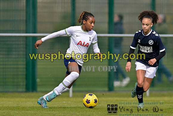 20230408-104816 Tottenham Hotspur Women FC Academy U16 v Millwall Lionesses U16
