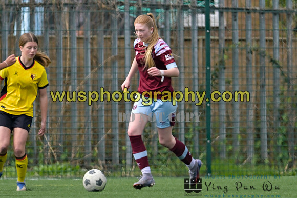 20230422-113234 West Ham United Academy Girls U16 v Watford FC Women U16