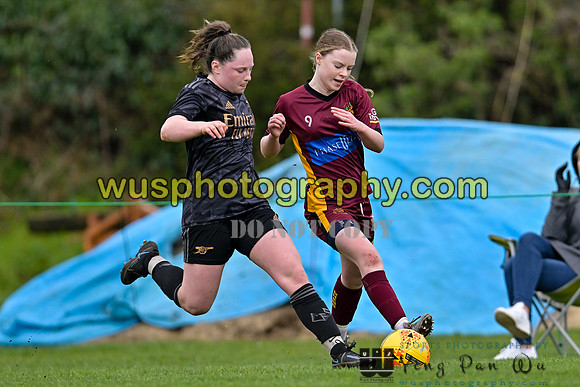 20230401-123416A Petts Wood FC Swans U14 v Arsenal FC Girls U14