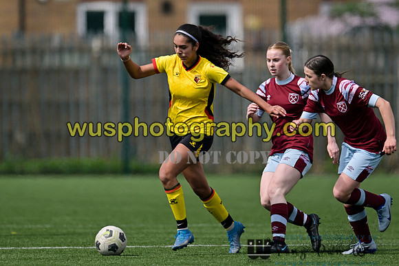 20230422-114107A West Ham United Academy Girls U16 v Watford FC Women U16
