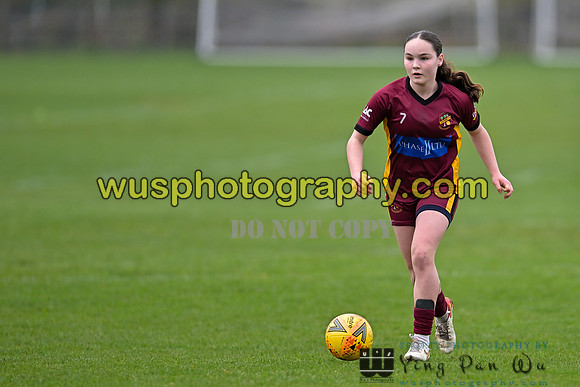 20230401-122113C Petts Wood FC Swans U14 v Arsenal FC Girls U14