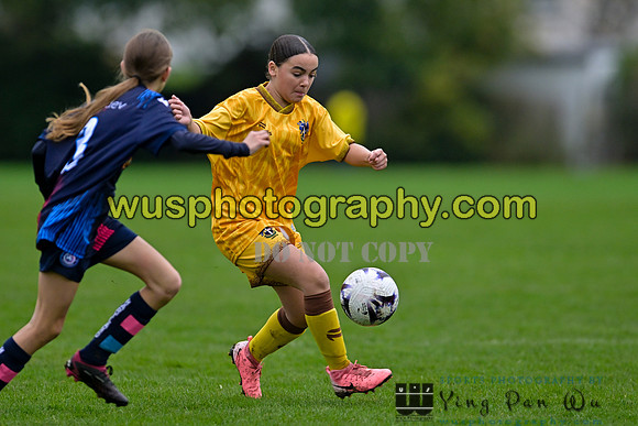 20241102-120842 Sutton United Girls U13 v Hartland Girls Academy U13