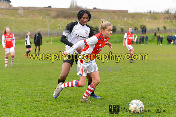 20220305-132039 London Bees Academy U14 v Arsenal FC Girls U13