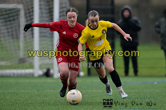 20250215-154547 Welling United Academy Girls U16 v Ebbsfleet United Girls U16