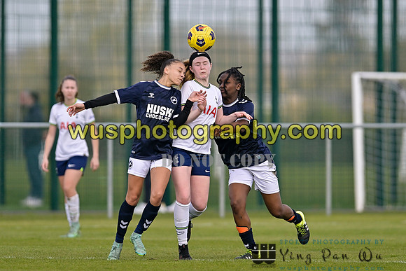 20230408-105340A Tottenham Hotspur Women FC Academy U16 v Millwall Lionesses U16
