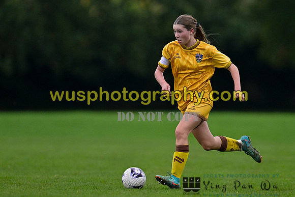 20241102-124245 Sutton United Girls U13 v Hartland Girls Academy U13