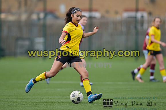 20230422-103520 West Ham United Academy Girls U16 v Watford FC Women U16