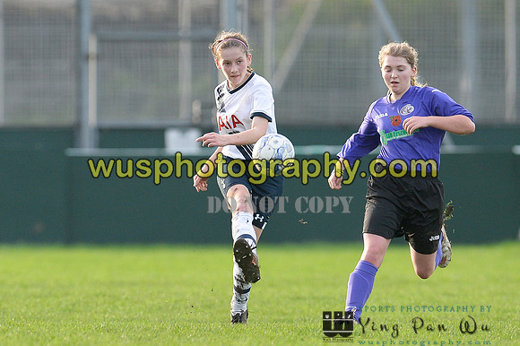 20151219-102614 Tottenham Hotspur Girls U14 v Garston Girls U14 Pumas